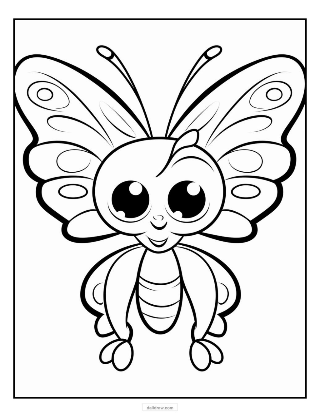 kawaii food coloring activity page