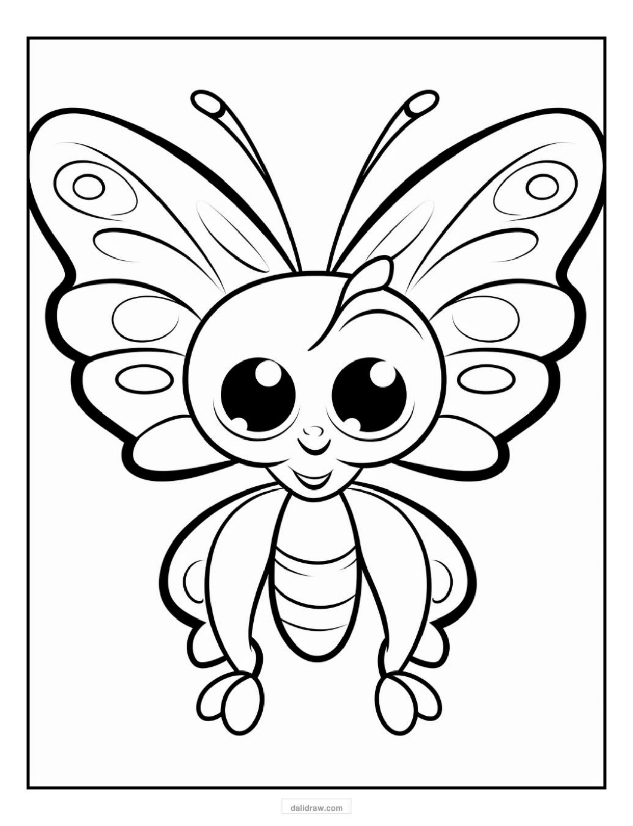 kawaii food coloring activity page