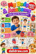 My Body & Human Anatomy learning pack cover