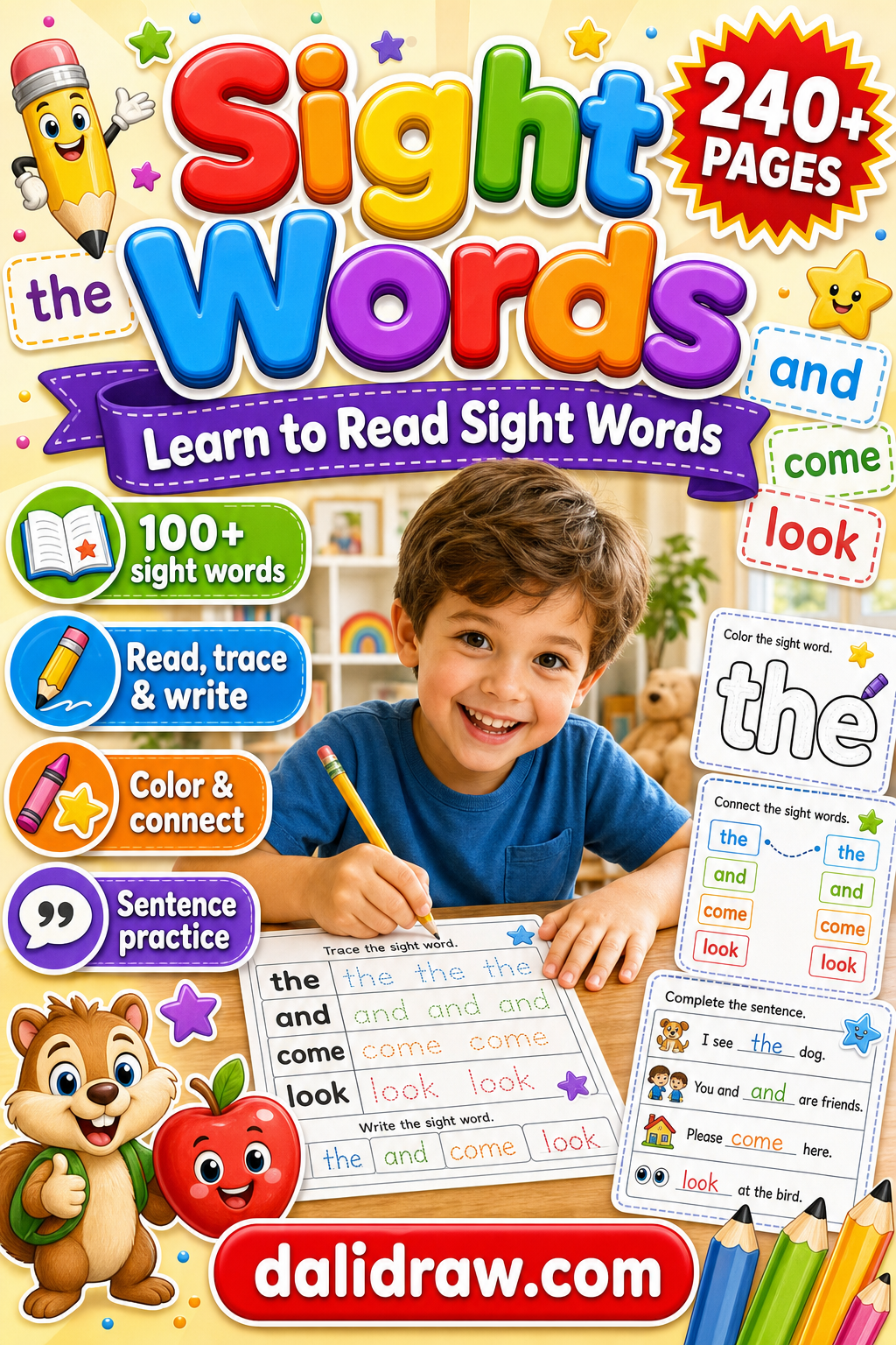 Sight Words Practice cover