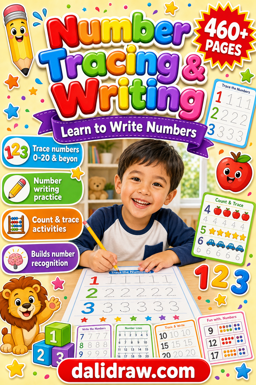 Number Tracing & Writing cover