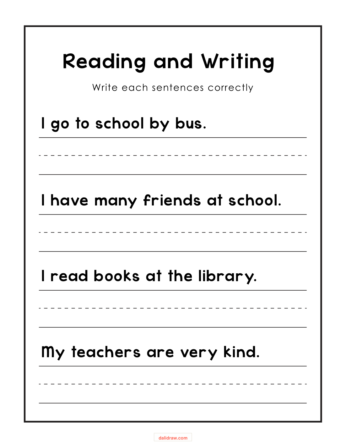 Digraph activity page