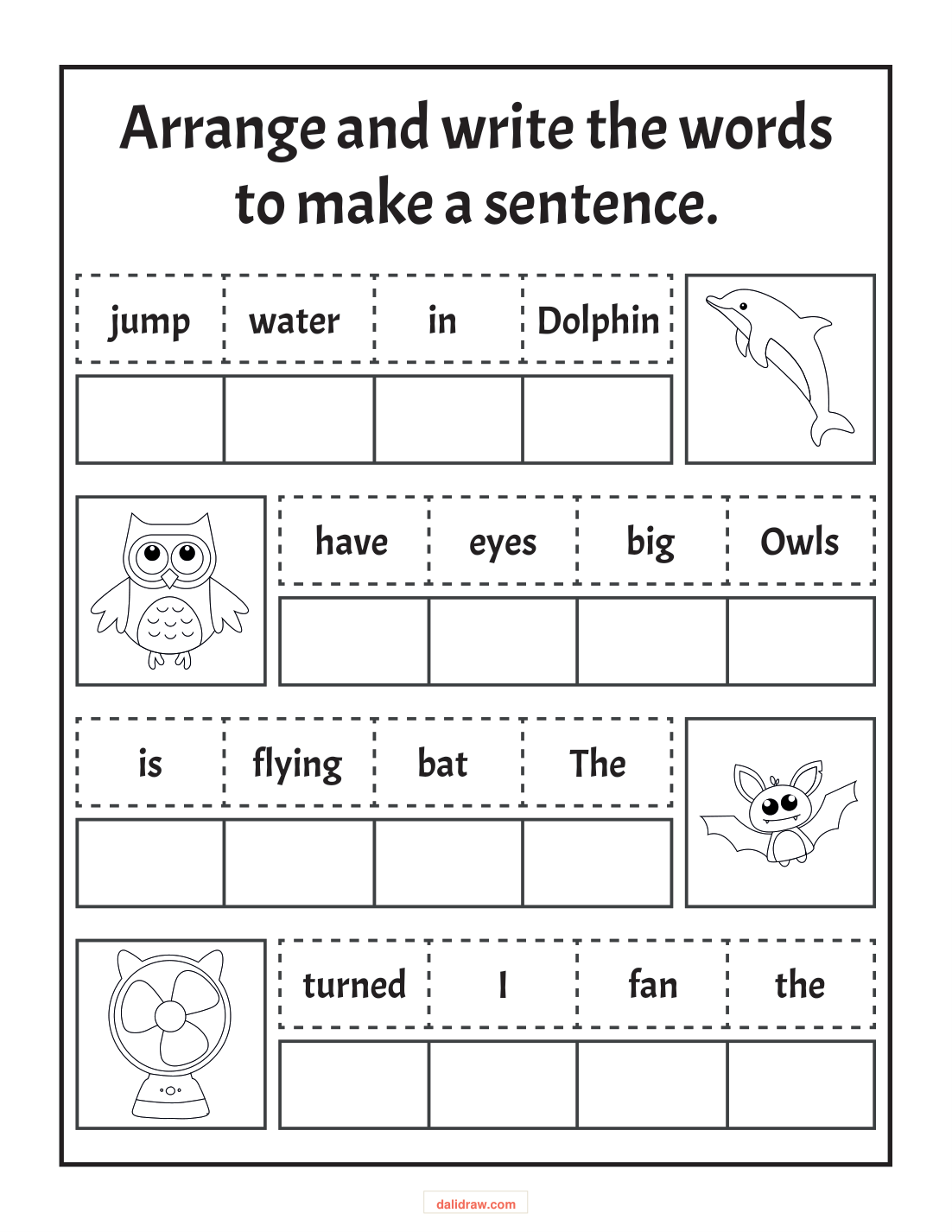 Jokes copywork page