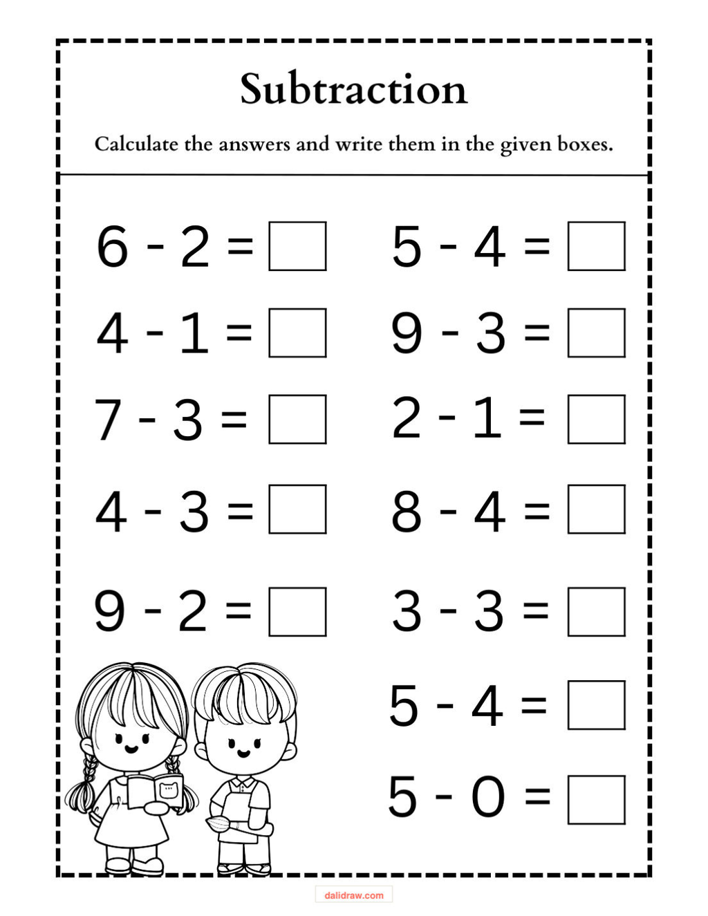 Math practice worksheet